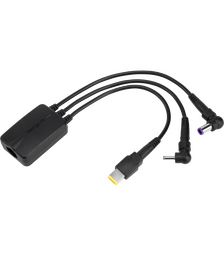 Targus 3-Way DC Charging Hydra Cable 3 Pin ACC1009AUX