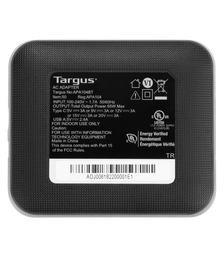 Targus 65W USB-C Wall Charger with Qualcomm Quick Charger APA104AU