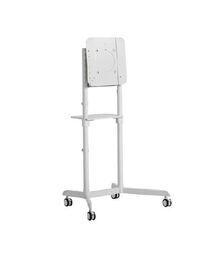 ATDEC TV Cart White Mobile w/Rotation AD-TVC-70R-W