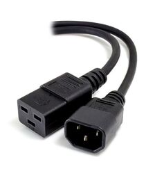 ALOGIC 1m IEC C14 to IEC C19 Power Extension Cord MF-C14C19-01