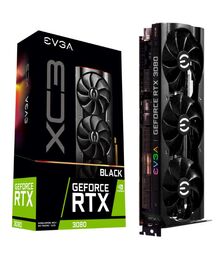 EVGA GeForce RTX 3080 XC3 Black Gaming 10GB - (10G-P5-3881-KR)