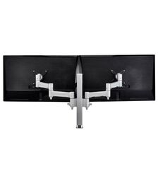 ATDEC AWM Dual Monitor Arm Solution Silver (AWMS-2-4640F-S)