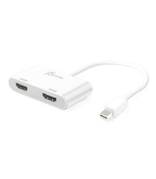 J5create Mini DisplayPort (MPD) to Dual HDMI Adapter (JDA156)