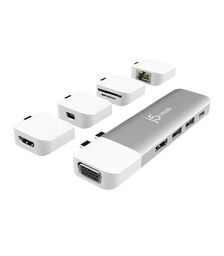 J5Create Ultra-drive Kit USB-C Modular Mini Dock (JCD389)