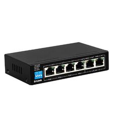 D-Link 6-Port 10/100Mbps PoE Switch - (DES-F1006P-E)