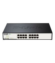 D-Link 16-Port Copper Gigabit Unmanaged Switch - (DGS-1016D)