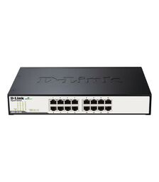 D-Link 16-Port Copper Gigabit Unmanaged Switch - (DGS-1016D)