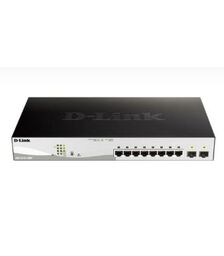 D-Link 10-Port Gigabit WebSmart PoE Switch - (DGS-1210-10MP)
