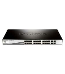 D-Link 28-Port Gigabit Smart Managed PoE Switch - (DGS-1210-28P)