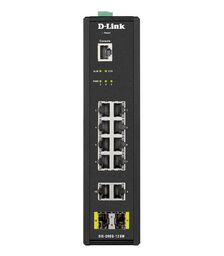 D-LINK 12-Port Industrial Smart Managed Switch - (DIS-200G-12SW)