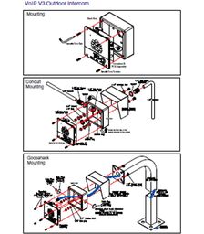 CyberData IP Version 3 Outdoor Intercom 011186