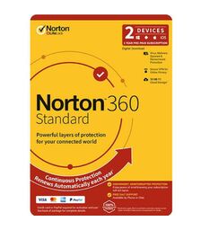 Norton 360 Standard 1 User 2 Device OEM (21396611)