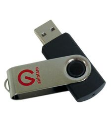 Shintaro 32GB Rotating Pocket Disk USB2.0 - 08SHR32GB