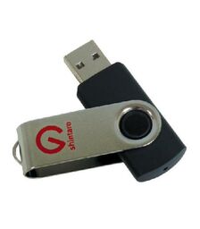 Shintaro 64GB Rotating Pocket Disk USB2.0 - 08SHR64GB