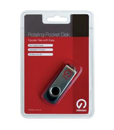 Shintaro 8GB Rotating Pocket Disk - 08SHR8GB