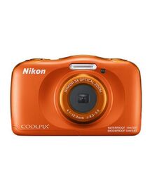 Nikon Digital Compact Camera W150 Orange - VQA112AA