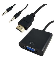 Shintaro HDMI to VGA Adaptor 3.5mm Audio - 13SH-ADHDVGA35