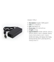 Synology Spare Part AC Adapter 100W - 29SADAPTER100W_1