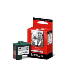 Lexmark #17 BLACK HIGH RES Ink Cartridge - P/N:10N0217AAN