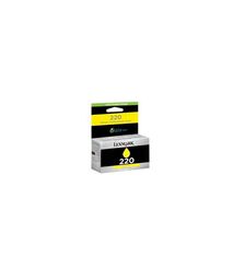 Lexmark 220 Yellow Return Program Ink Cartridge - P/N:14L0088AAN