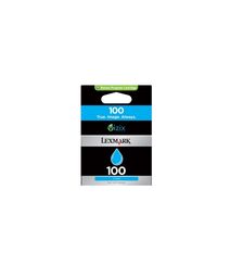 Lexmark 100 Cyan Return Program Ink Cartridge - 14N0900AAN