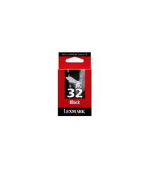 Lexmark #32 BLACK HIGH RES Ink Cartridge - P/N:18C0032AAN