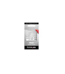 Lexmark 34 Black High Yield Ink Cartridge - 18C0034AAN