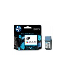 HP 49A Ink Cartridge TRI-COLOR - P/N:51649AA