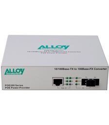 Alloy POE PSE Fast Ethernet Media Converter - POE200LC