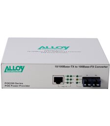 Alloy PoE PSE Fast Ethernet Media Converter - POE200SC.20