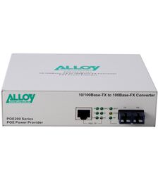 Alloy Poe PSE Fast Ethernet Media Converter - POE200SC