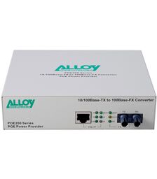 Alloy PoE PSE Fast Ethernet Media Converter - POE200ST