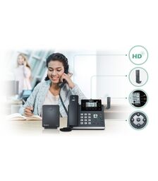 Yealink Wireless DECT Deskphone Solution - W41P
