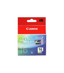 Canon BCI16C COLOUR INK TANK TWIN PACK - P/N:BCI16C