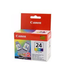 Canon BCI24C TWIN COLOR INK TANK - P/N:BCI24C-TWIN