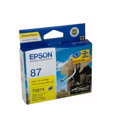 Epson T0874 Ink Cartridge Yellow - C13T087490