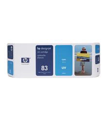 HP 83 UV Cyan Ink Cartridge 680ml - C4941A