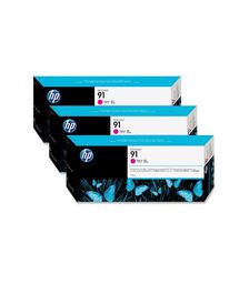 HP 91  3 Ink Multi Pack Magenta P/N: C9484A