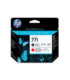 HP No 771 Designjet Print Head Matt-Black Chromatic Red P/N: CE017A