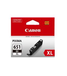 Canon CLI651XLBK Black Extra Large Ink Tank - P/N:CLI651XLBK