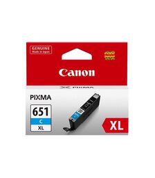 Canon CLI651XLC Cyan Extra Large Ink Tank - P/N:CLI651XLC