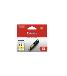 Canon CLI651XLY Yellow Extra Large Ink Tank - P/N:CLI651XLY