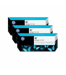 HP 91 Light Magenta Ink Cartridge 3 Pack C9487A