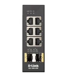 D-Link 8-Port Gigabit Industrial Switch - (DIS-100G-8SW)