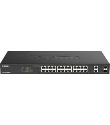 D-Link 26-Port Smart Managed Switch with 24 PoE+ DGS-1100-26MPV2