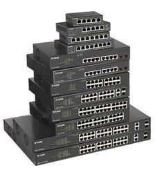 D-Link 26-Port Smart Managed Switch with 24 PoE+ DGS-1100-26MPV2