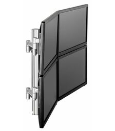 ATDEC AWM Quad Monitor Arm Solution Black (AWMS-4-4675)