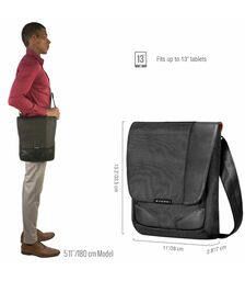 EVERKI Venue XL Premium RFID 13" Mini Messenger - (EKS622XL)