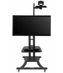 ATDEC Telehook Floor TV Cart Camera Shelf TH-TVCB-CM