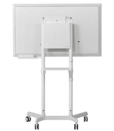 ATDEC TV Cart White Mobile w/Rotation AD-TVC-70R-W